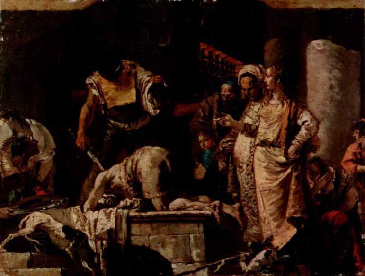 Giovanni Battista Tiepolo Die Enthauptung Johannes des Taufers China oil painting art